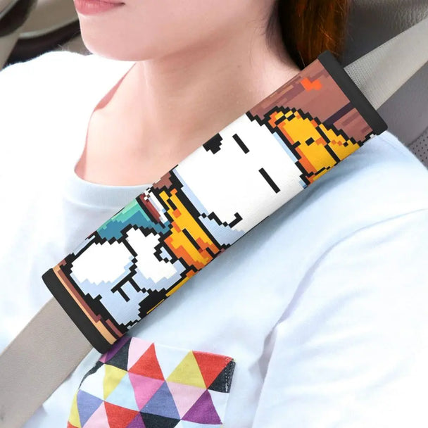 Snoopys Car Seat Belt Pads 2 PCS