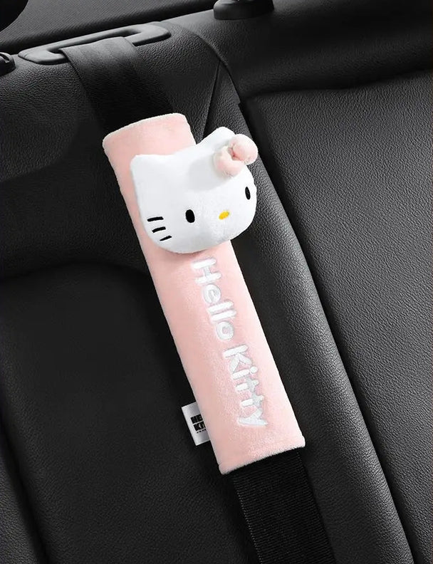 Hello Kitty Automobile Seat Belt Protector | AutoMania