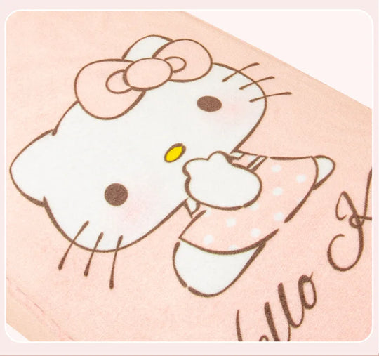 Hello Kitty & My Melody Kuromi Winter Plush Car Seat Cushion