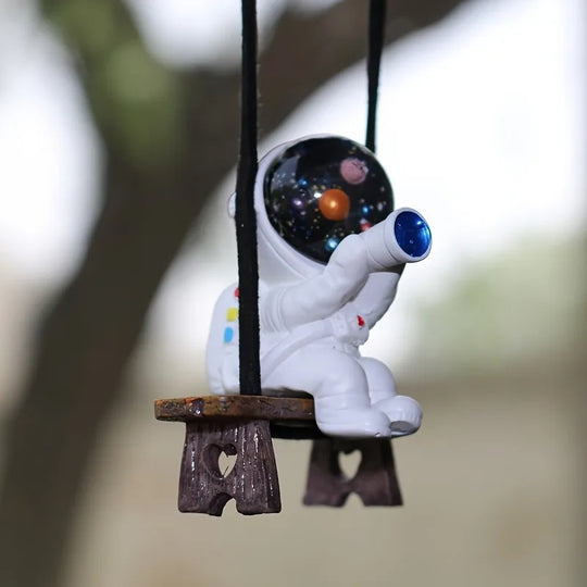 Astronaut Car Hanger Mirror