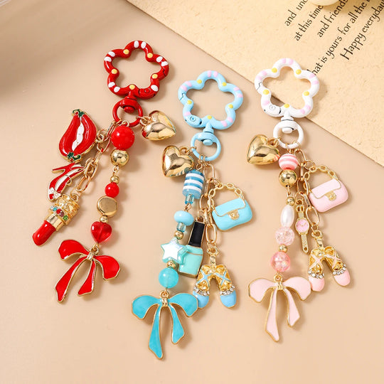 Pretty  Jewelry Car Keychain Women & Girl