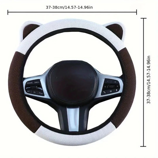 Car Steering Wheel Cover Anti-slip |  Cat Ears Design