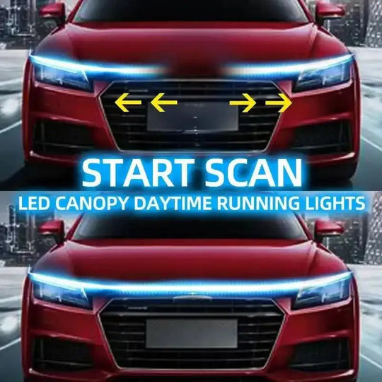 blue LED lights for car exterior