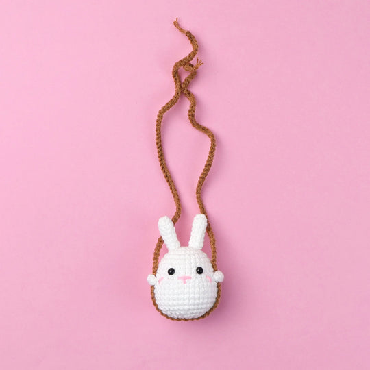 Strawberry Crochet Hanging Car Accessories