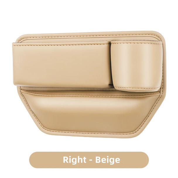 Leather Car Seat Gap Organizer – Premium Automotive Storage Excellence