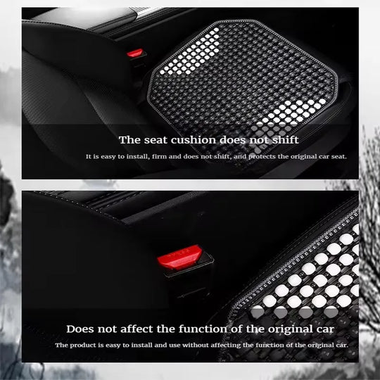 Beaded Car Seat Cushion – Premium Cooling Comfort for Every Drive