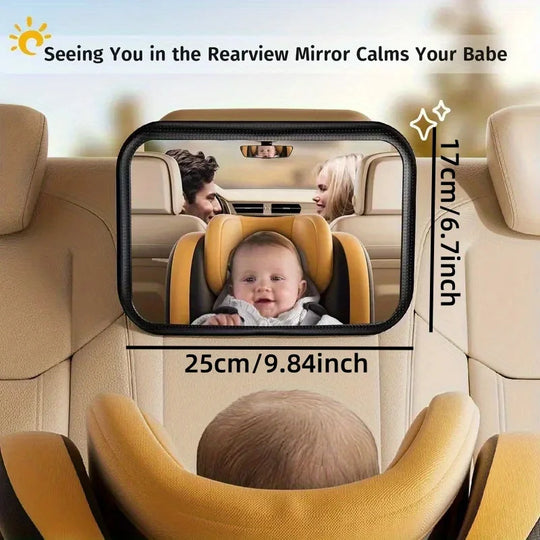 Baby car mirror for Jeep