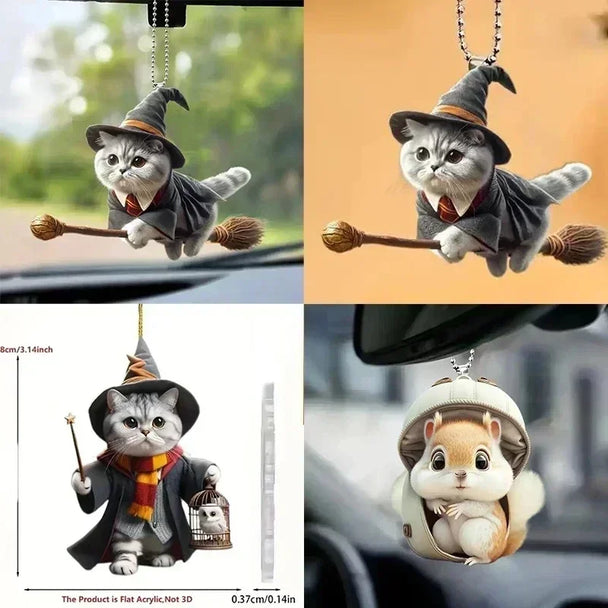 Cute Animal Hanging Car Accessories