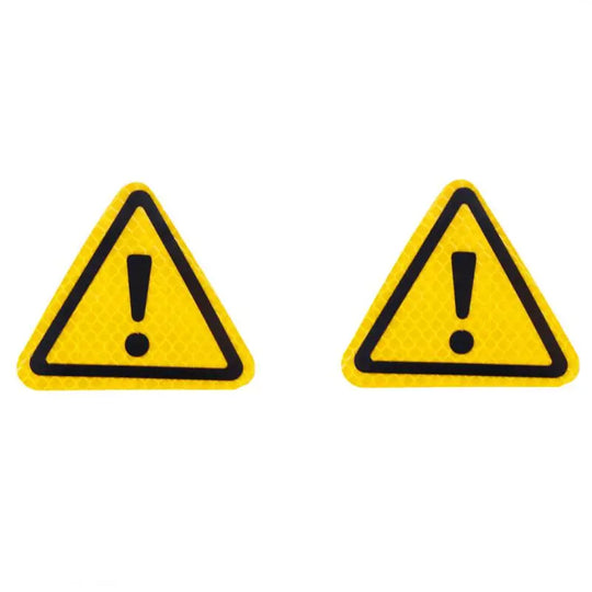reflective triangle stickers