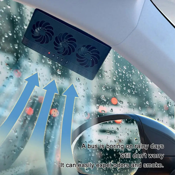 Solar auto fan for car - Premium Automotive Cooling Solution
