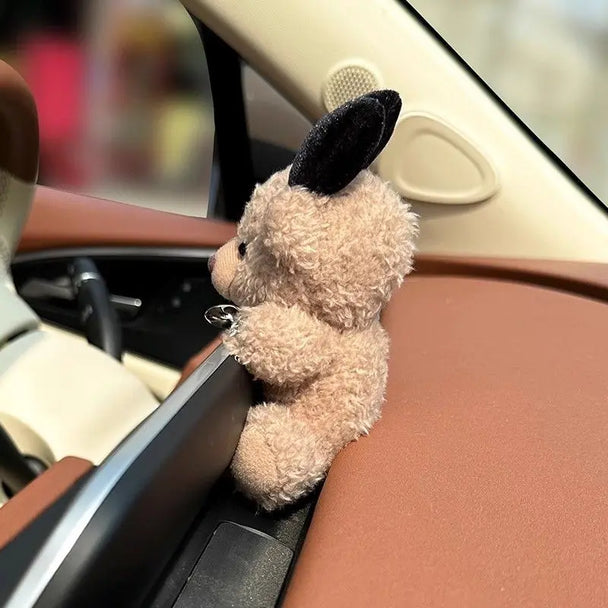 Bear Plush Seat Belt Shoulder Cover