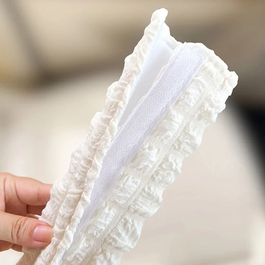 Pink Bow Puff Car Seat Belt Cover For Girls