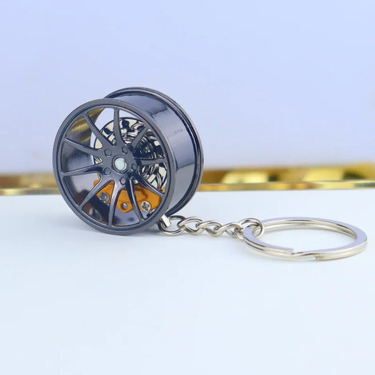 3D Wheel Keychain For Men