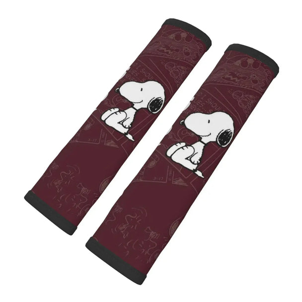 Snoopys Car Seat Belt Pads 2 PCS