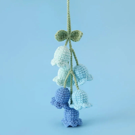 Crochet Flowers Hanging Crochet Car Accessories
