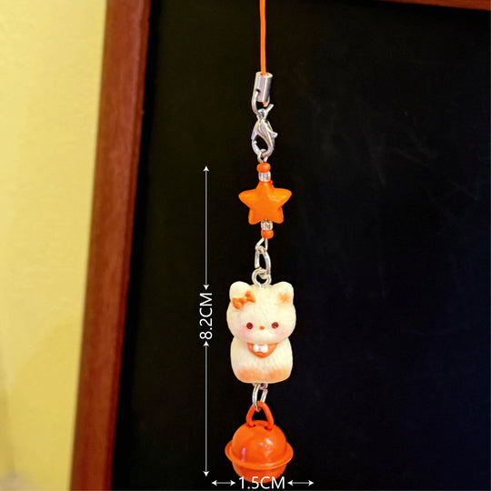 Cute Cat Keychain For Car