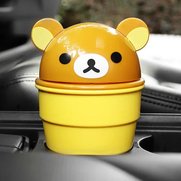 cute car trash can
