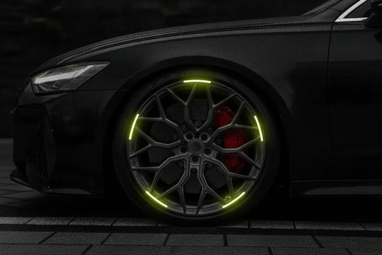 Green Reflective Stickers for Complete Vehicle Safety Coverage