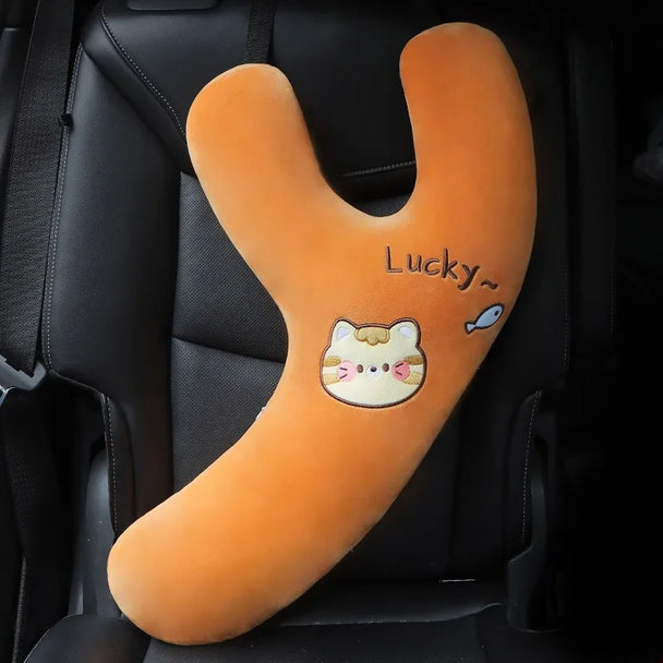 Pillow for kids sleeping in car | AutoMania