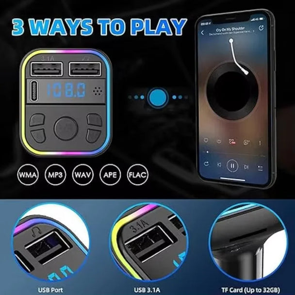 Bluetooth car stereo speaker