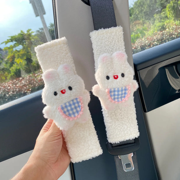 Apron Rabbit Seat Belt For Car & Tissue Box For Car
