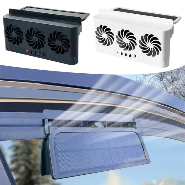 Solar auto fan for car - Premium Automotive Cooling Solution