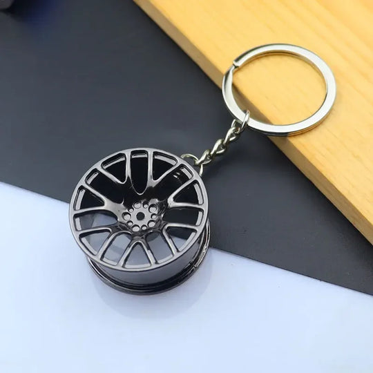 Mini Creative Wheel  Car Keychain