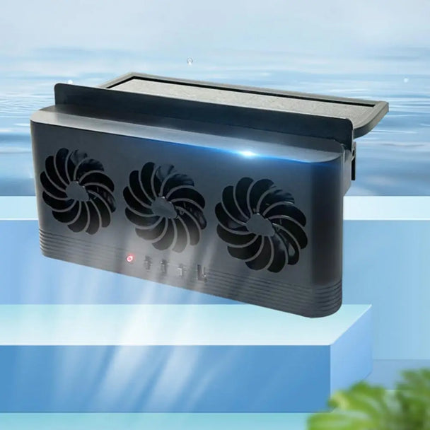 Solar auto fan for car - Premium Automotive Cooling Solution
