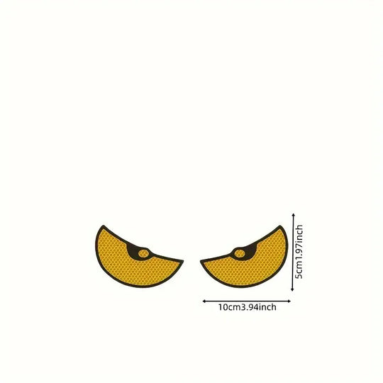 Reflective Car Sticker for Enhanced Night Visibility and Safety