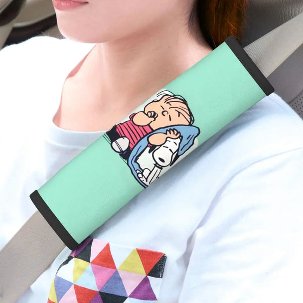 Snoopys Car Seat Belt Pads 2 PCS