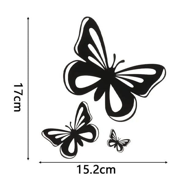 3D Butterfly Sticker for Car – Premium Reflective Vinyl Decals