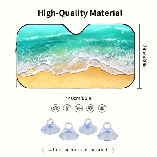 Beach Car Windshield