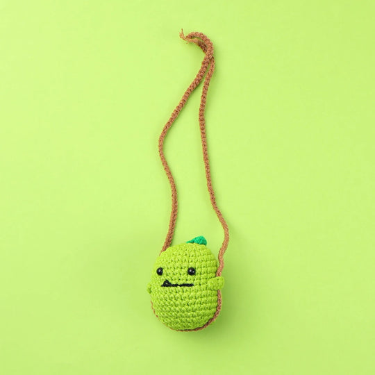Strawberry Crochet Hanging Car Accessories