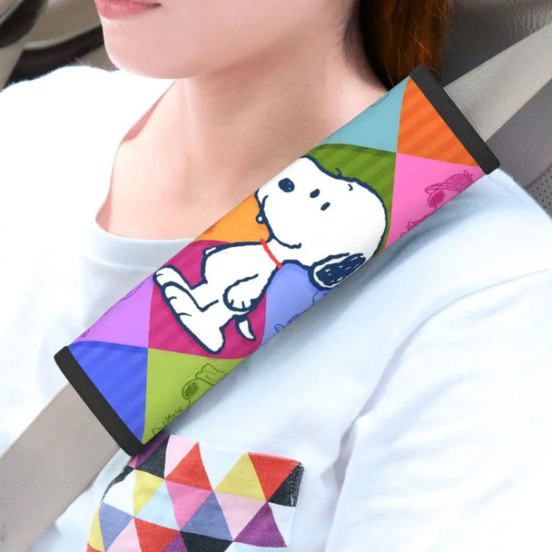 Snoopys Car Seat Belt Pads 2 PCS