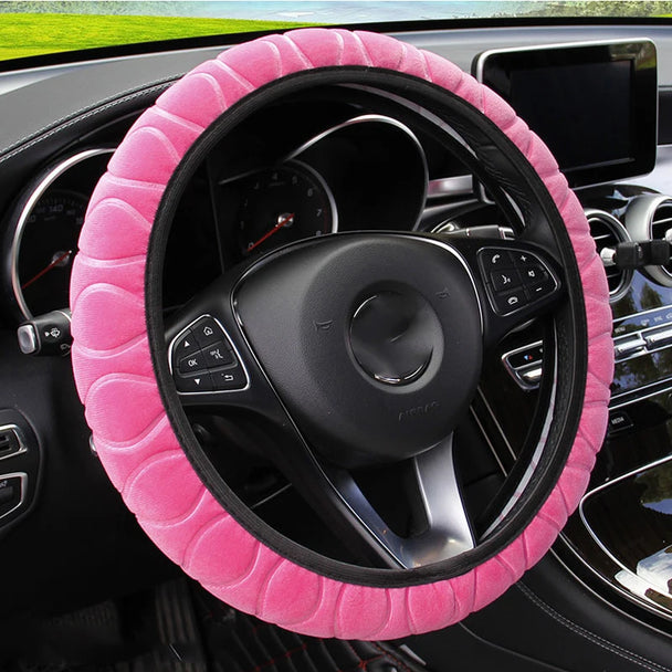 Luxury Steering Wheel Covers | Winter Soft Warm Plush