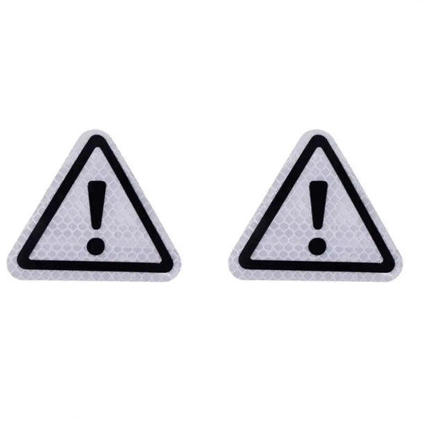 reflective triangle stickers