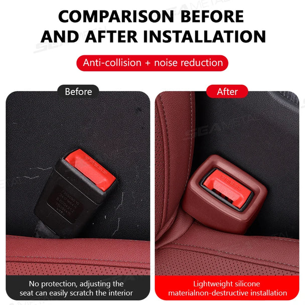 Seat Belt  buckle Clip Cover – Premium Seatbelt Protection Solution