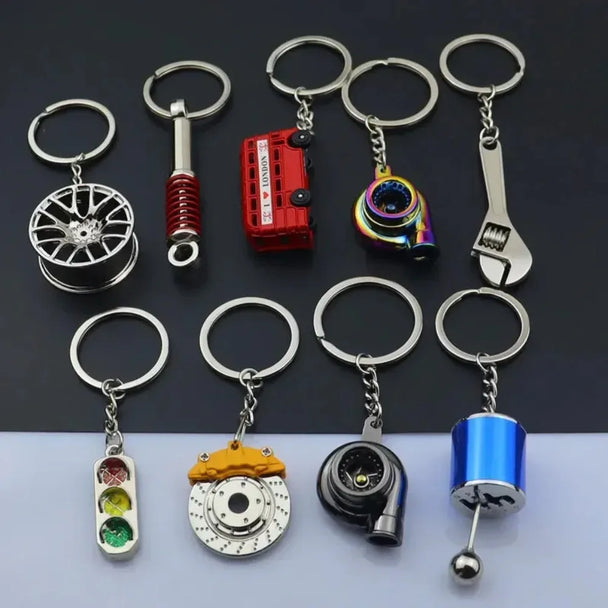 Mini Creative Wheel  Car Keychain