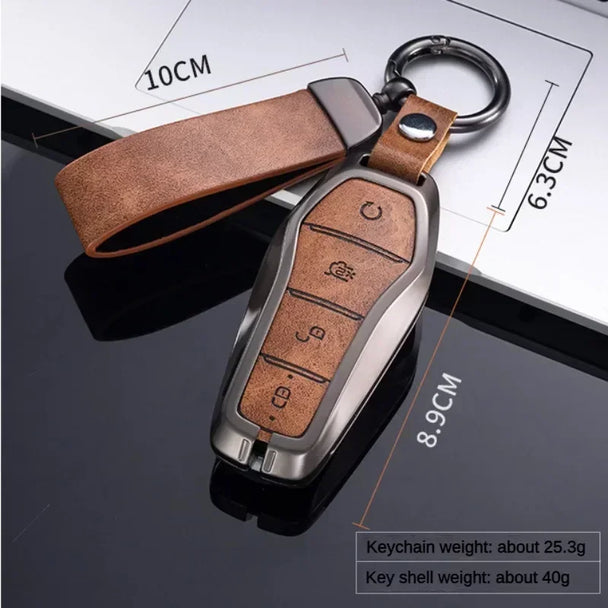 Car Key Metallic Car  | Smart Car Key Fob Case Cover