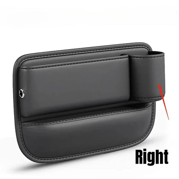 Car seat crevice storage box cup drink holder