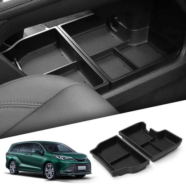 car center console organizer Toyota sienna