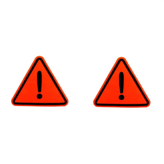 reflective triangle stickers