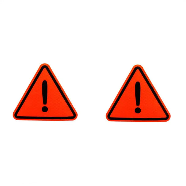 reflective triangle stickers