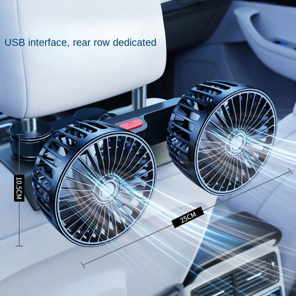 Premium  Car Rear Seat Fan