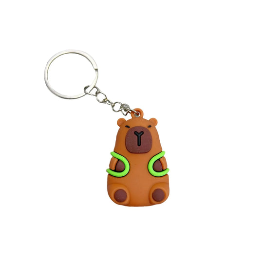 Cute Capybara Car Keychain