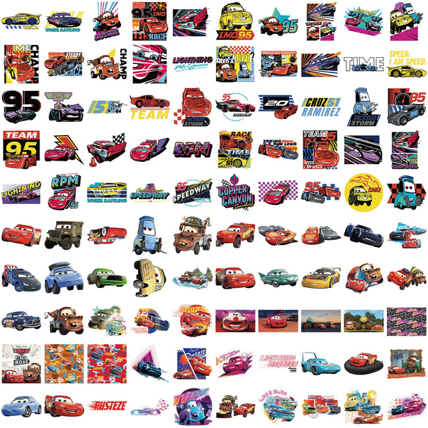 Disney Car 3D Sticker for Car - Premium Waterproof Cartoon Accessories
