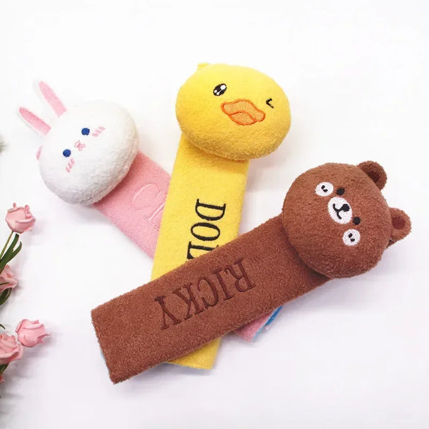 Cartoon Safety Belt Cover For Car | Cute Bear Rabbit&nbsp;