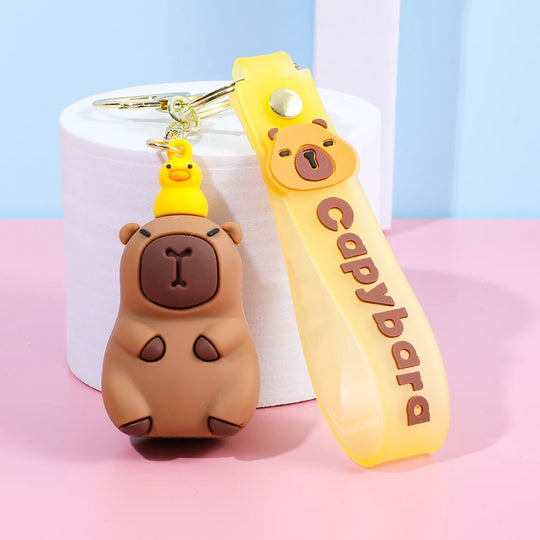 Cute Capybara Car Keychain Gifts