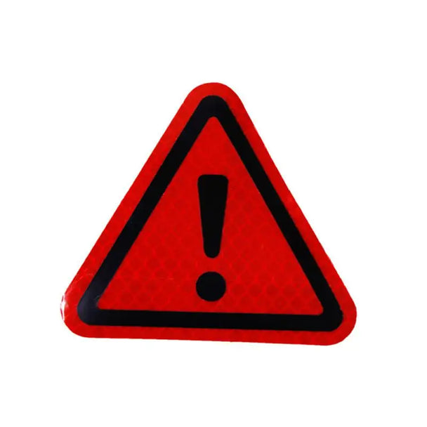 reflective triangle stickers