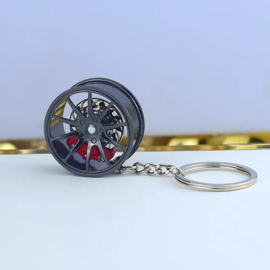 3D Wheel Keychain For Men